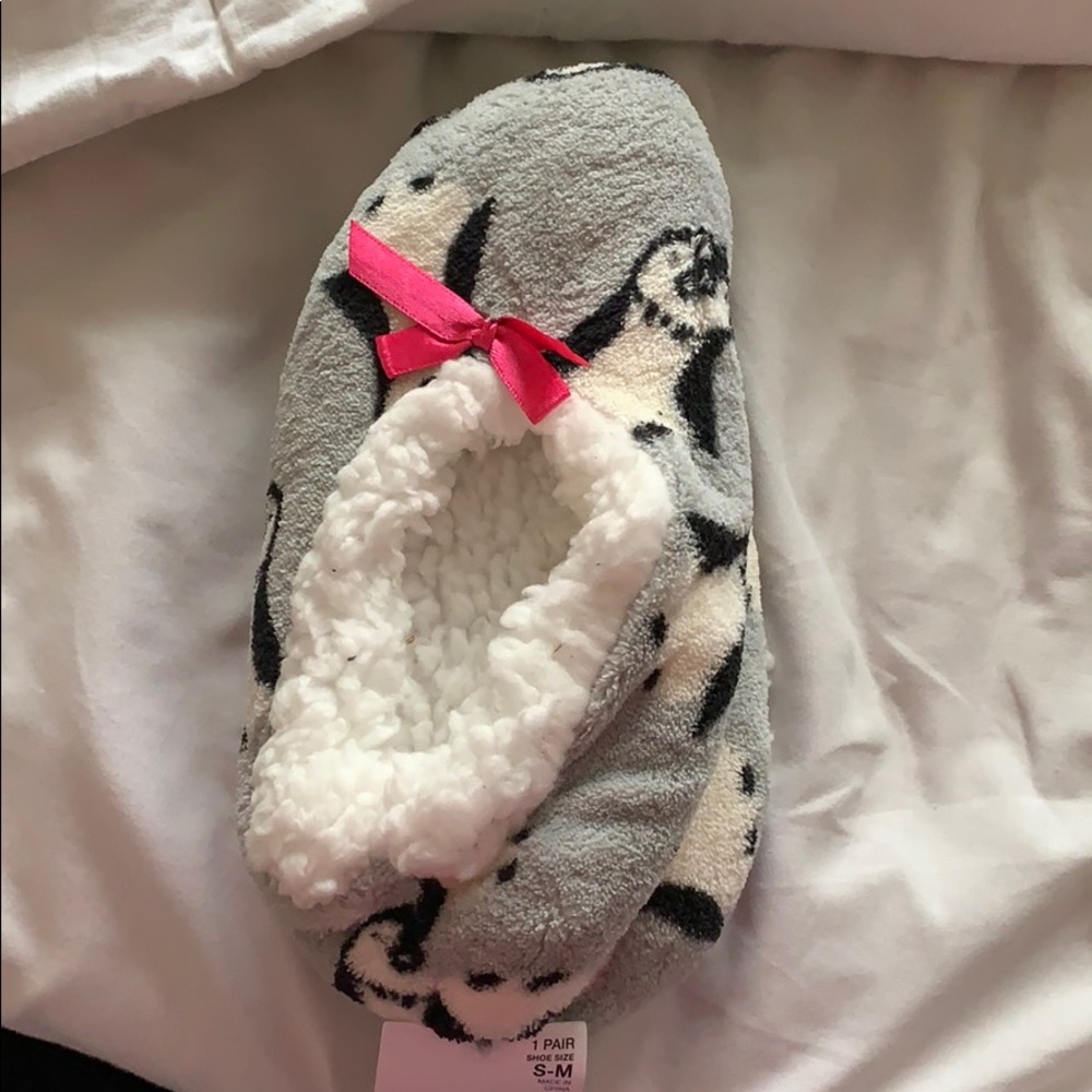Mixit Penguin Slipper Socks